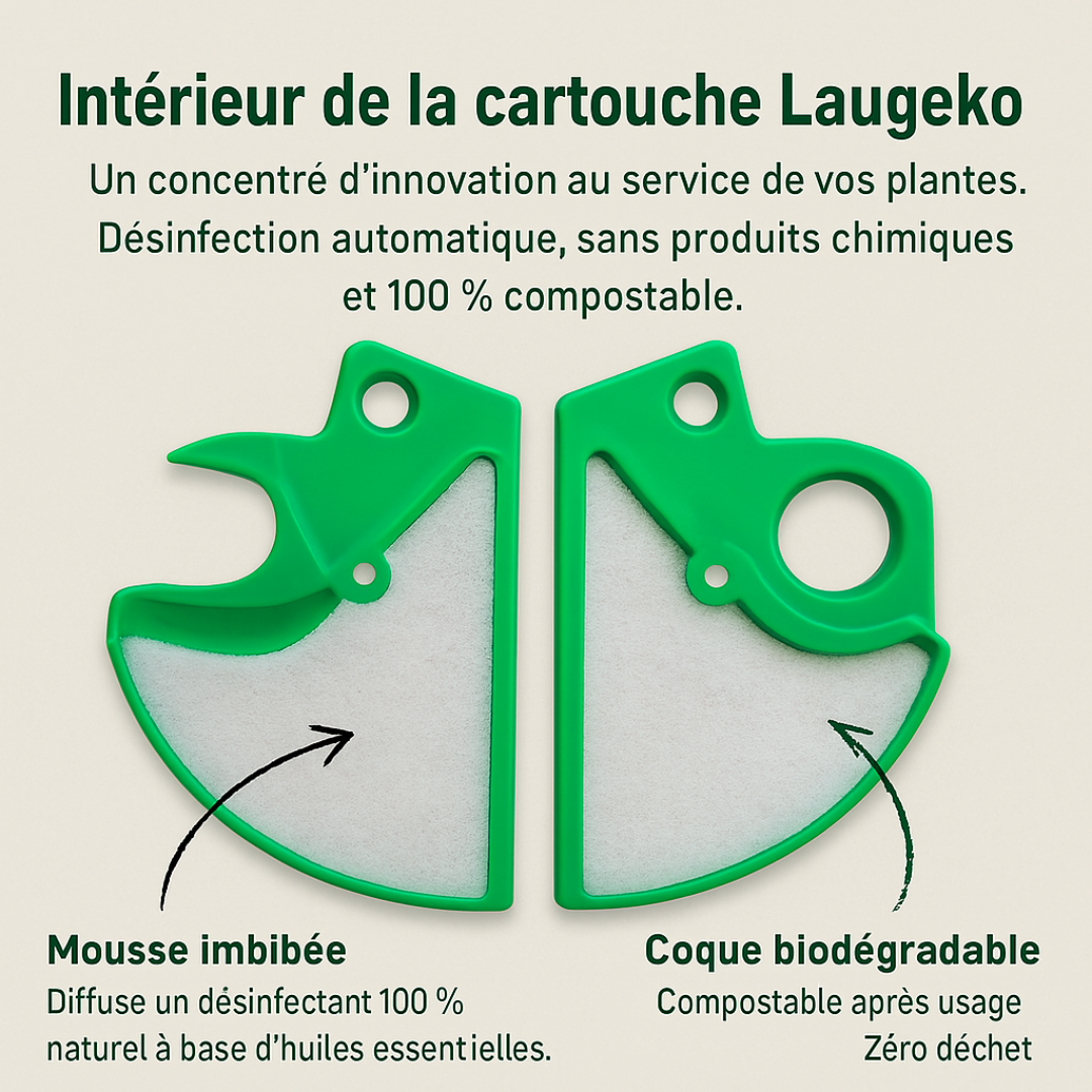 Discovery pack: pruner + disinfectant cartridge